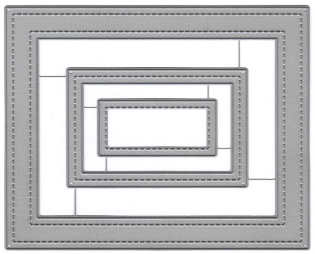 Stitches Frames 4x5, 2x3, & 1x2 Die (L1)