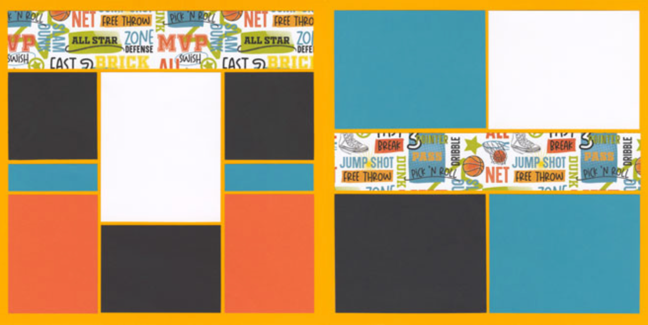 Slam Dunk Page Kit featuring Color Play™