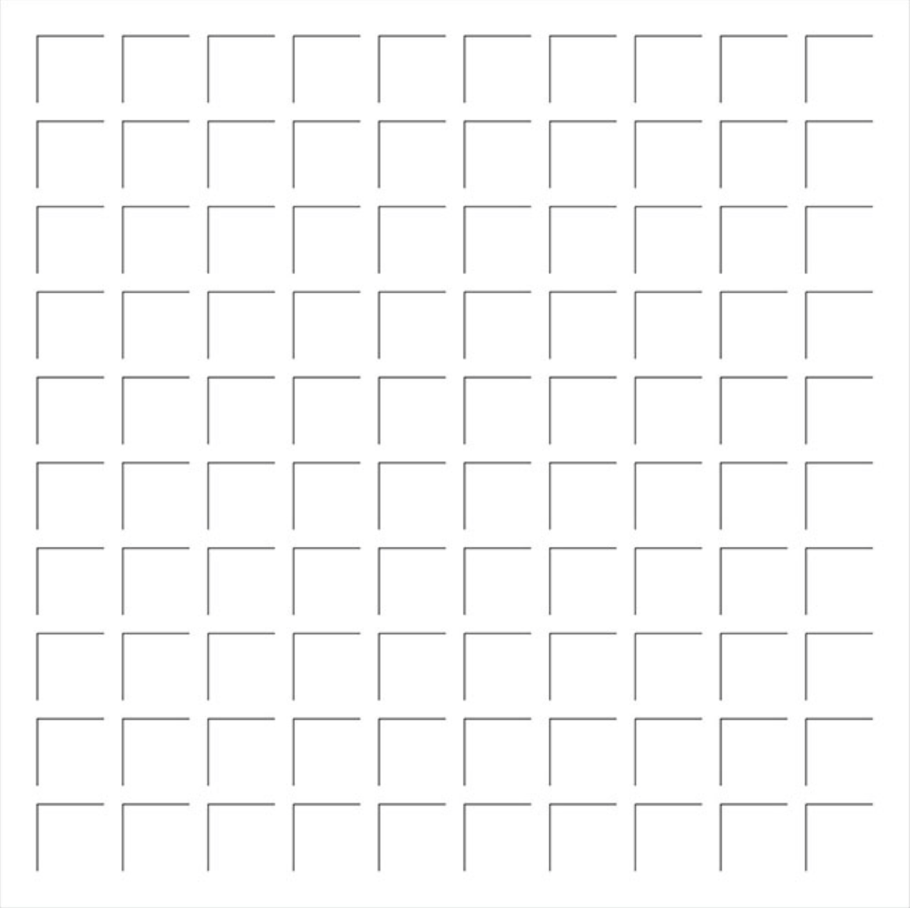 12X12 White Grid Paper - 6 Sheets