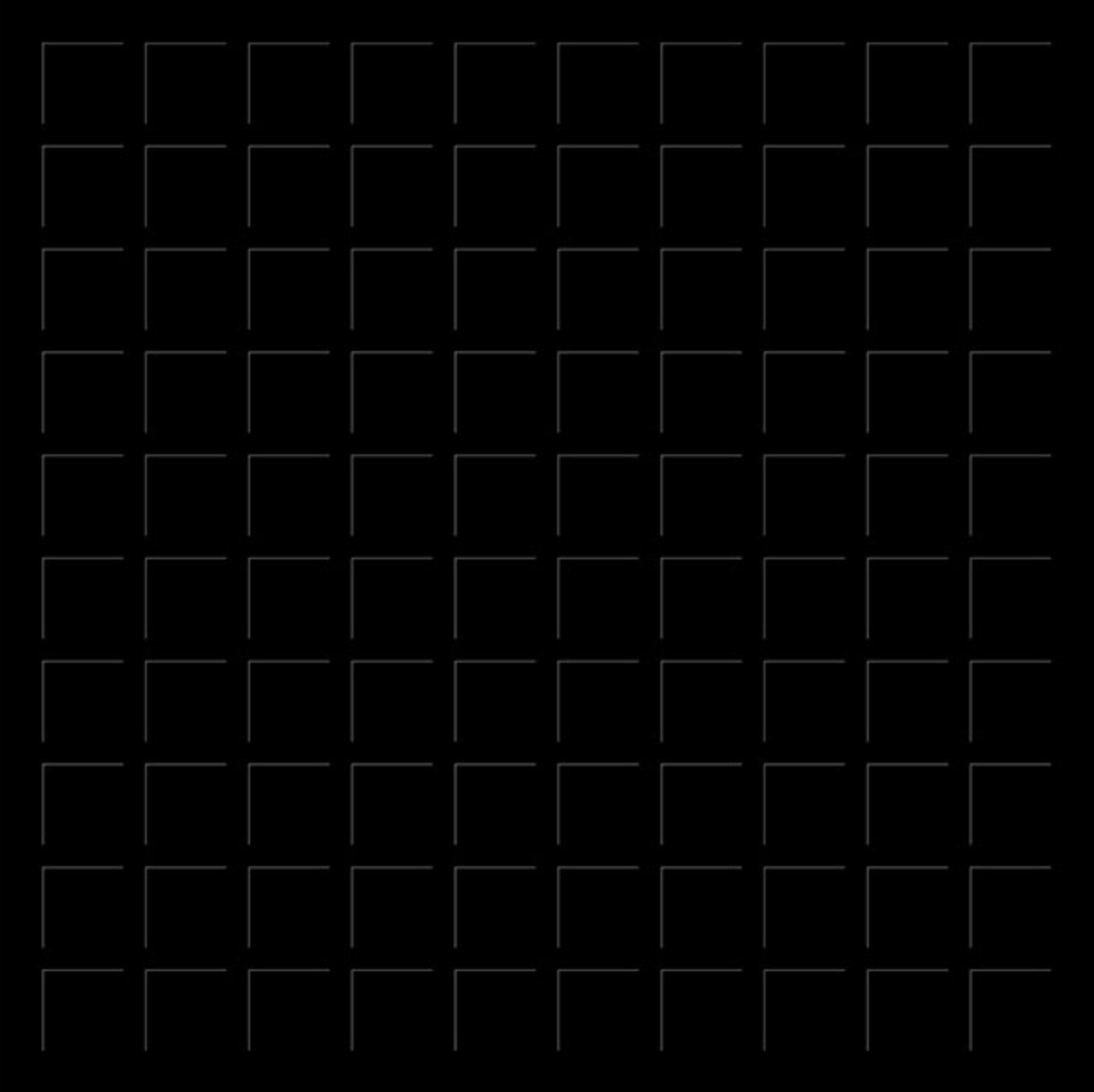 12X12 Black Grid Paper - 6 Sheets