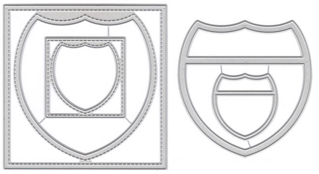 Stitched Interstate Frame Part 1 & Part 2 Set (L1)