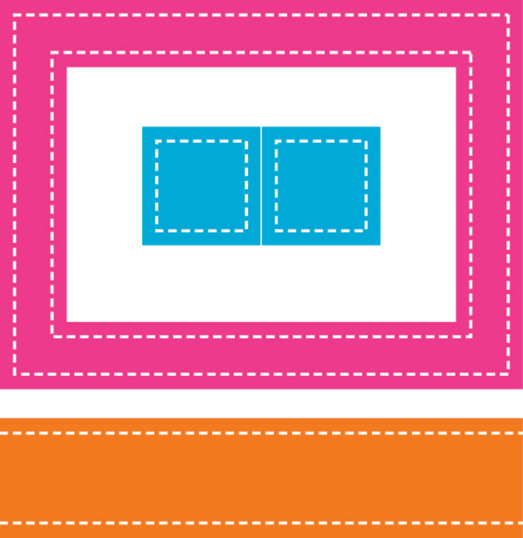 Stitches Frame 3x4, 1x1, & 1x4 Border Die (L1)