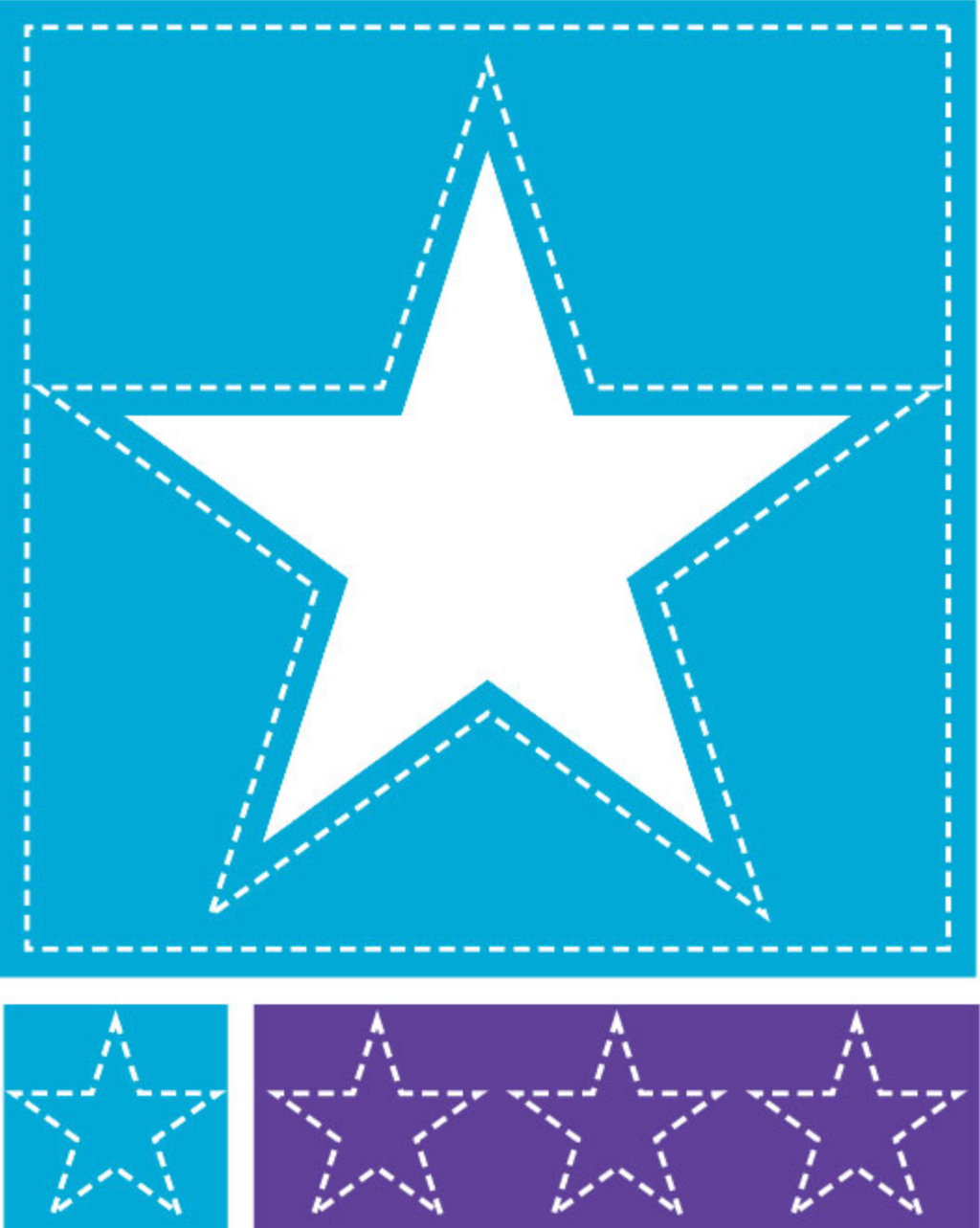 Stitched Stars Frame Die Set (L1)