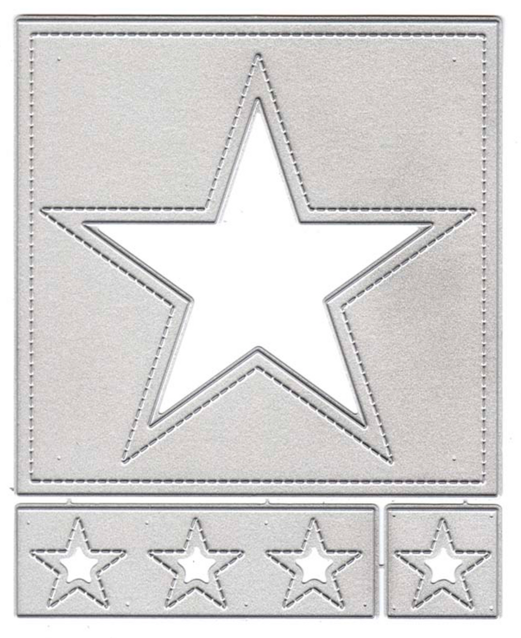 Stitched Stars Frame Die Set (L1)