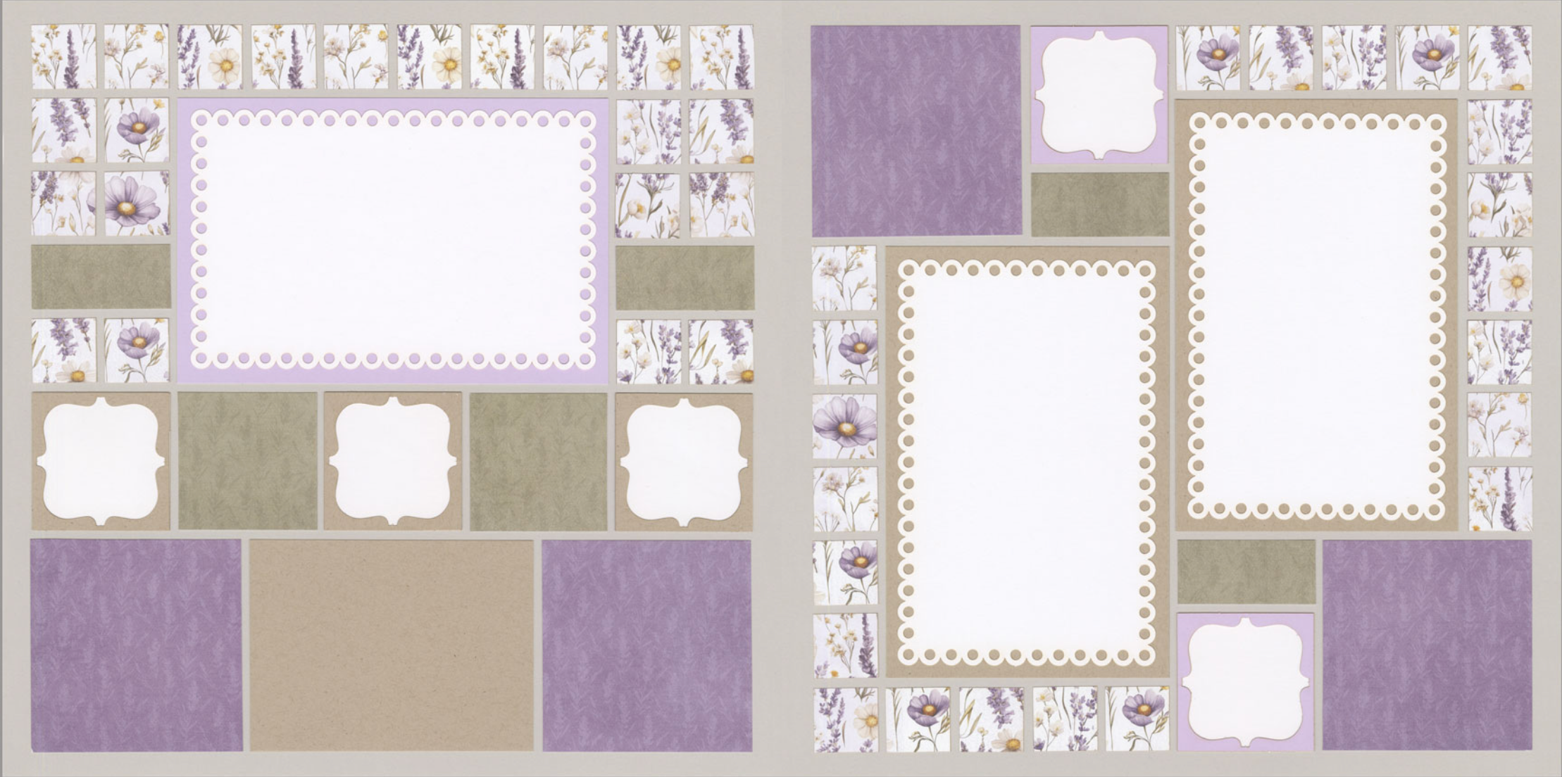 Lavender Days Page Kit featuring Simple Stories™