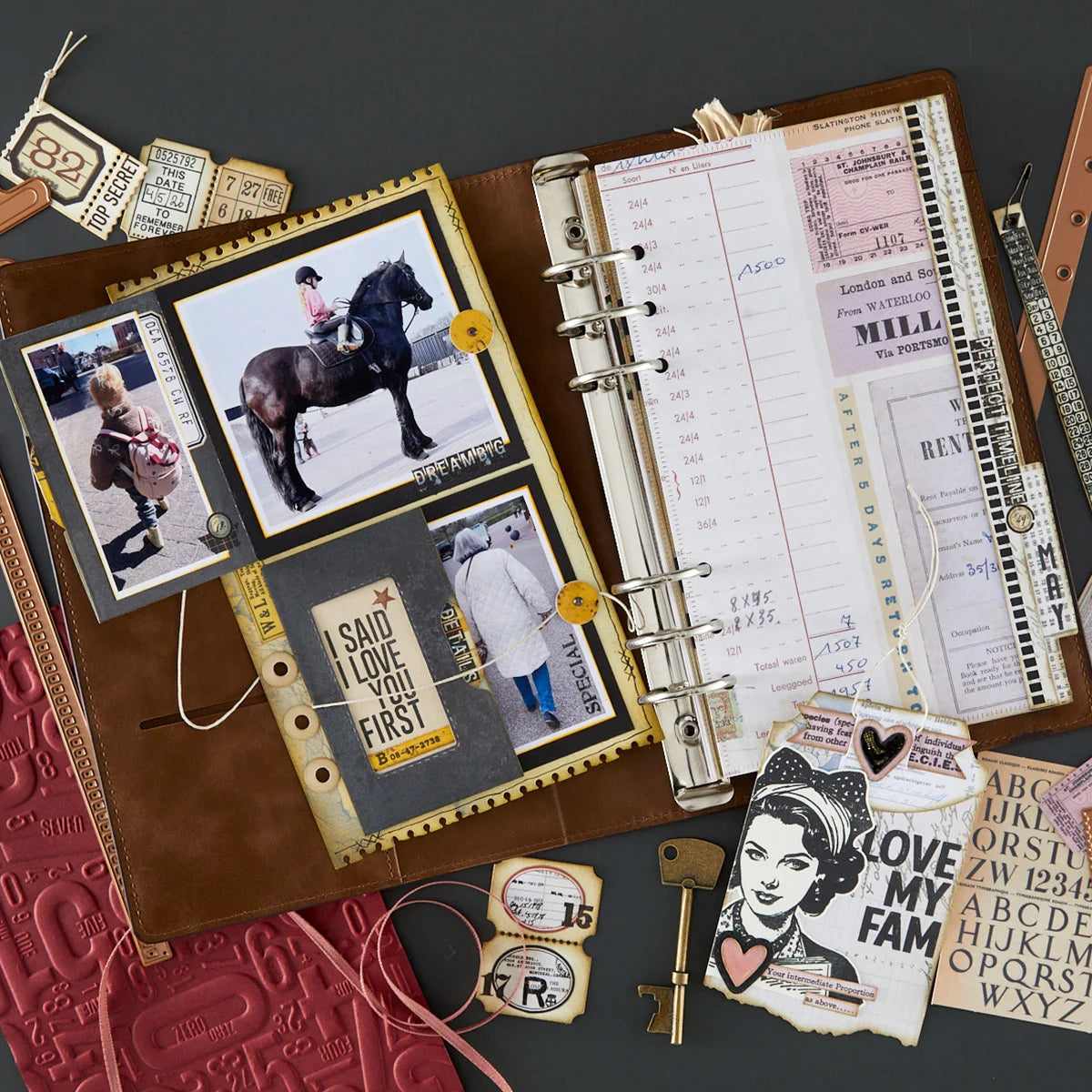 Dark Roast Binder by Esther Glas