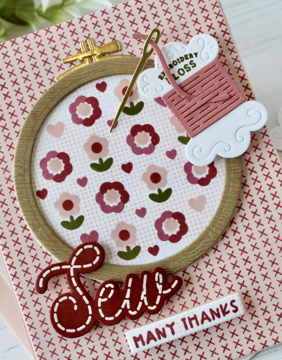 Classic Embroidery Hoop Die Set