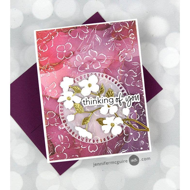Dogwood Blooms - 3D Embossing Folder