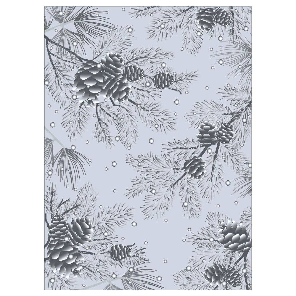 Snowy Pines - 3D Embossing Folder