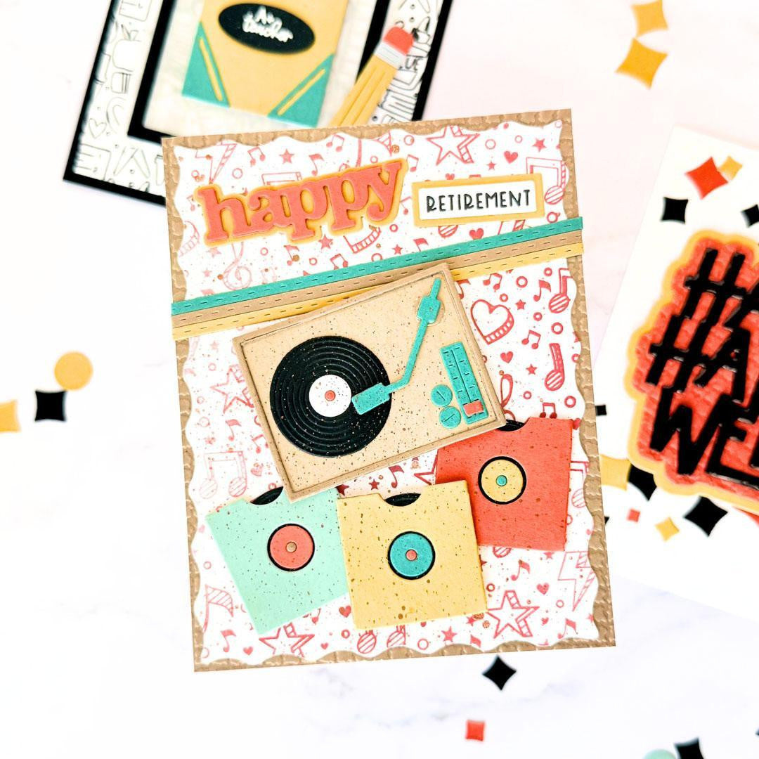 Little Bits Die Set - Record Sleeve