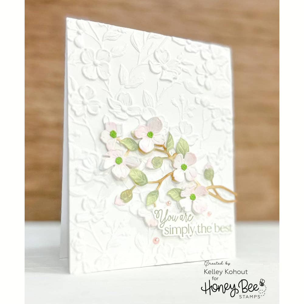 Dogwood Blooms - 3D Embossing Folder