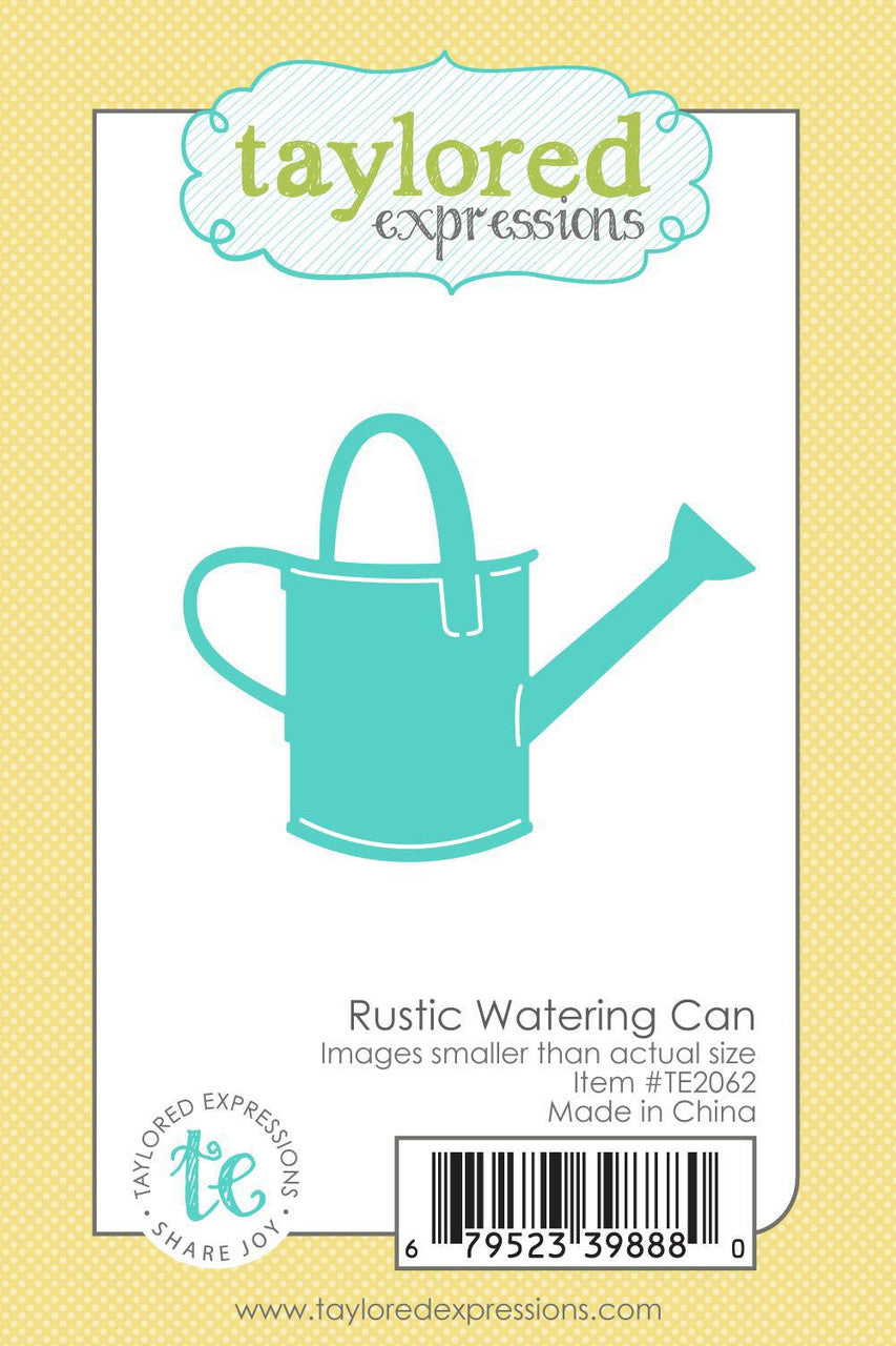 Rustic Watering Can Die