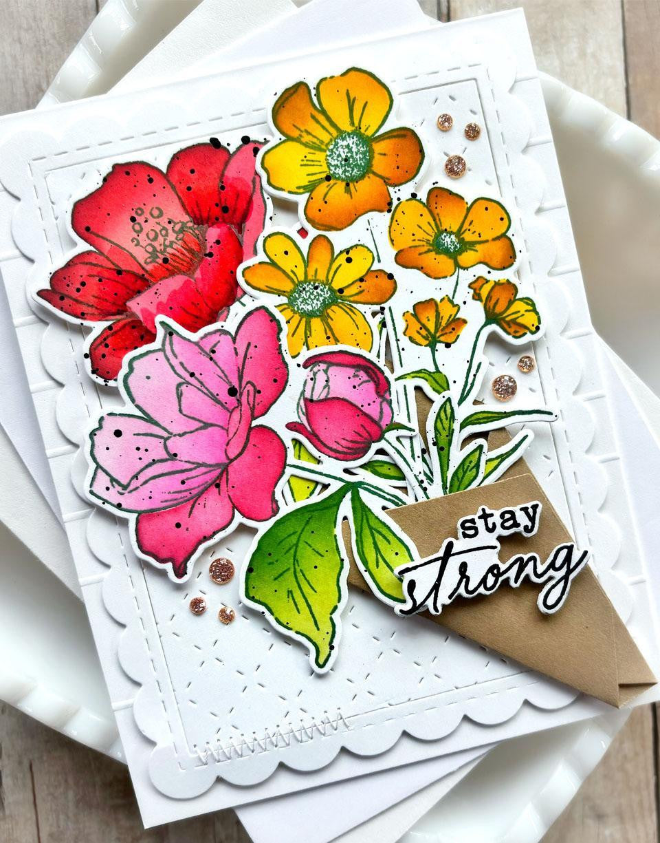 Nature's Canvas Stamp Set - The Second Bloom
