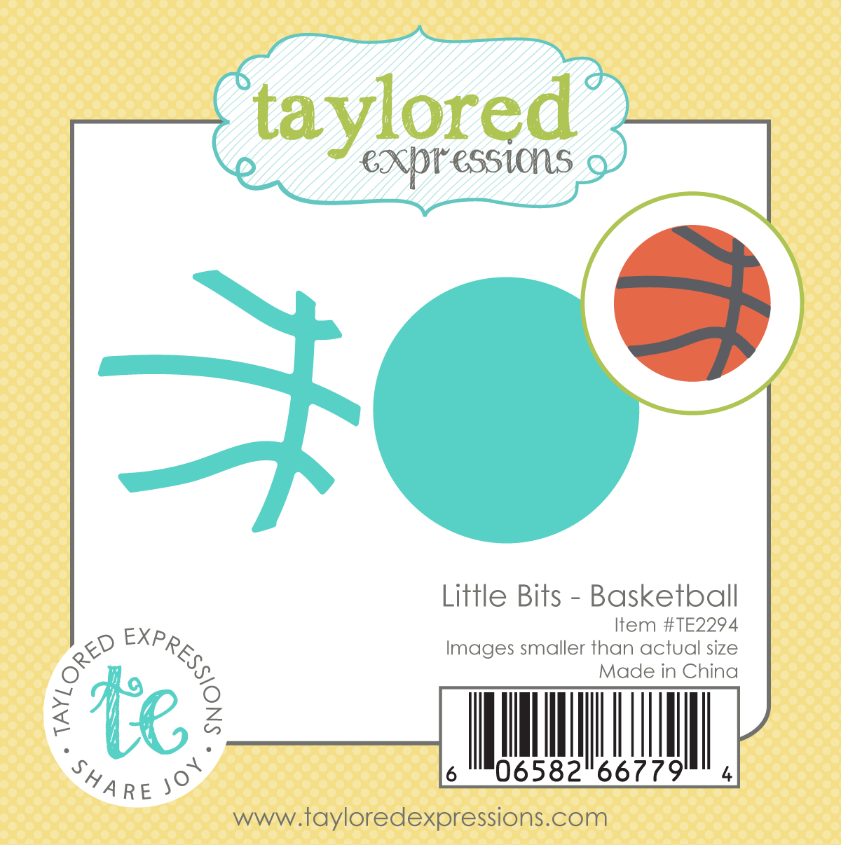 Little Bits Die Set - Basketball