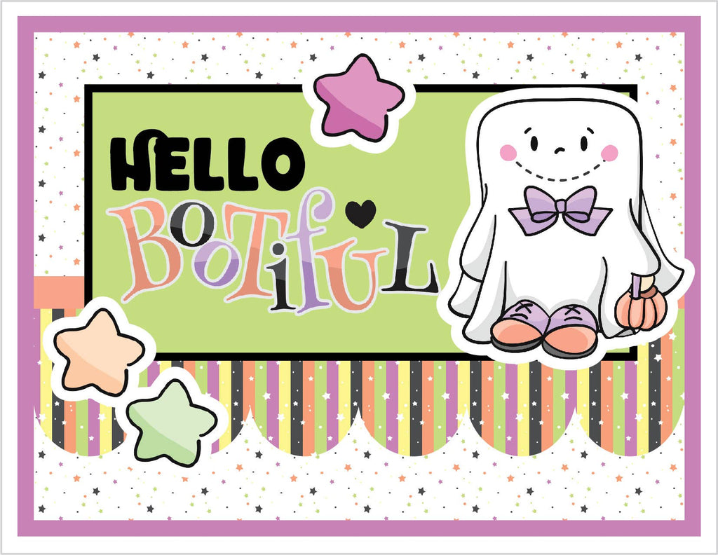 Quick Card Kit | Spooky Hello
