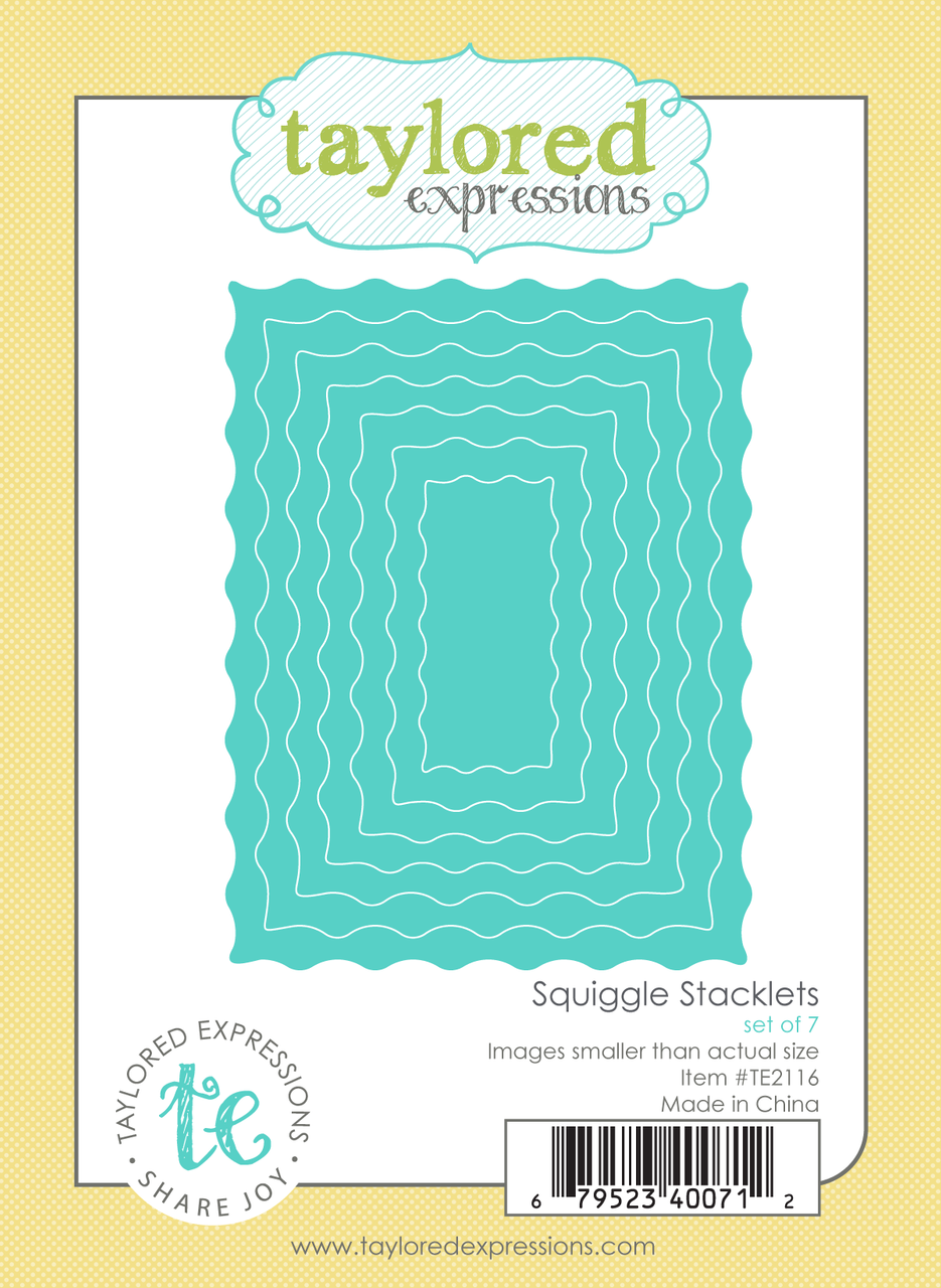 Squiggle Stacklets Die Set