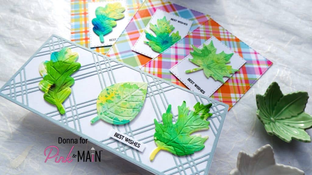 Fall Leaves Emboss And Cut Folder