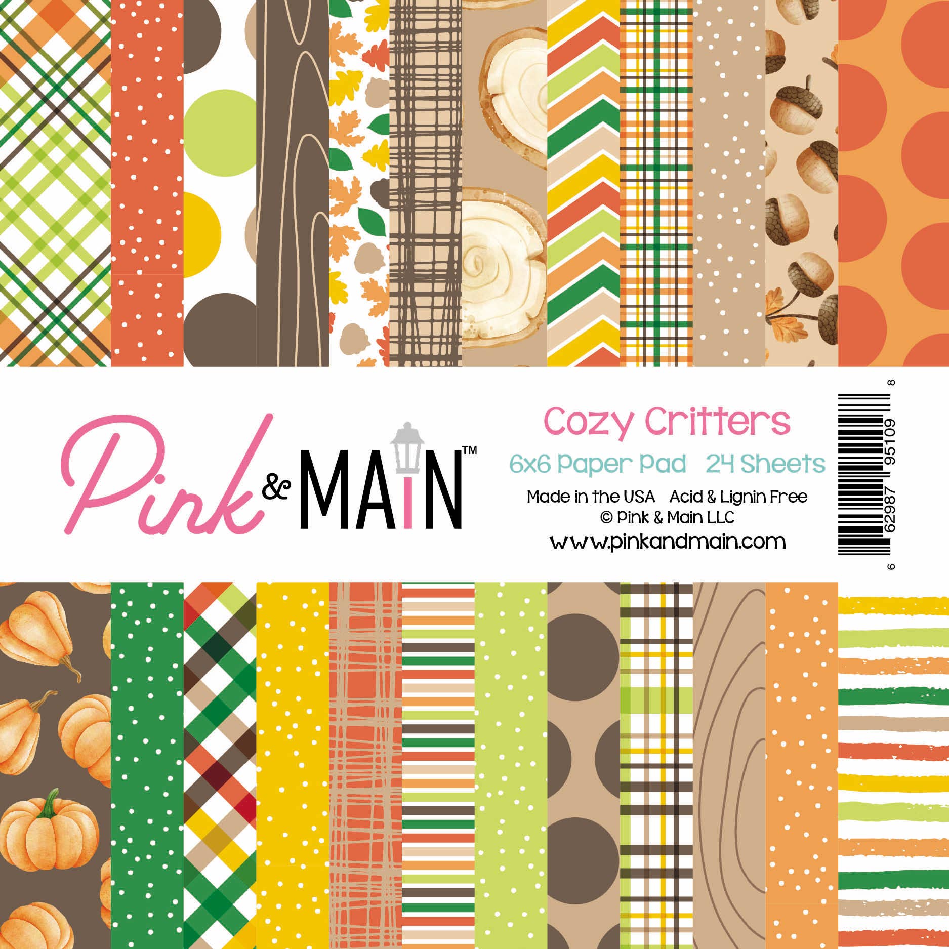 Cozy Critter 6x6 Paper Pad