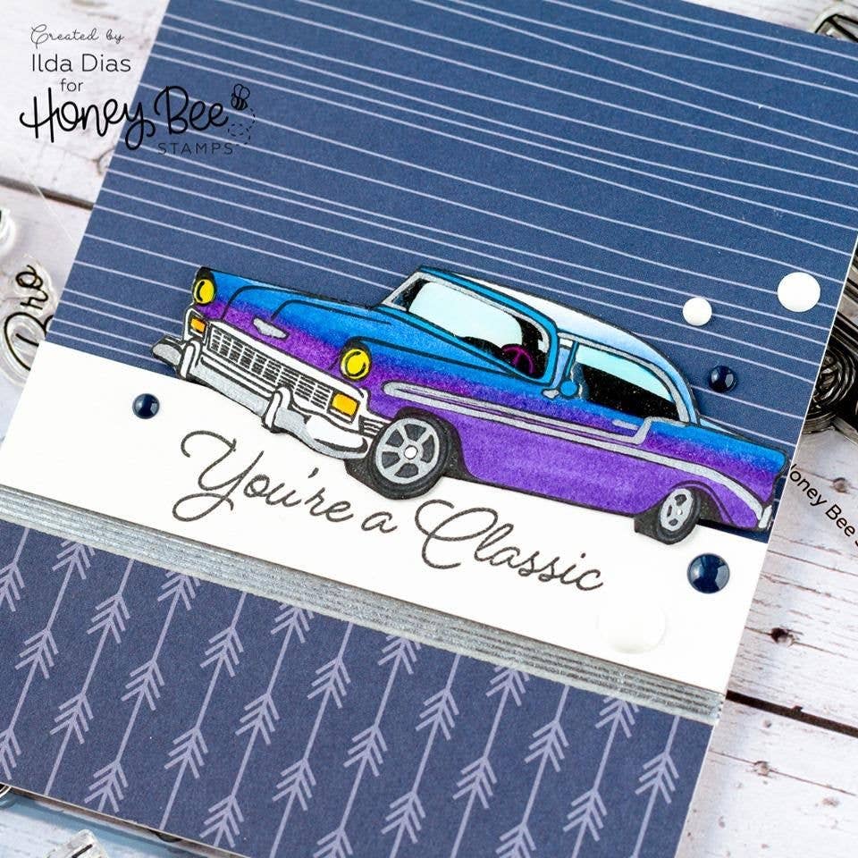 Car Show - 4x8 Photopolymer Stamp Set