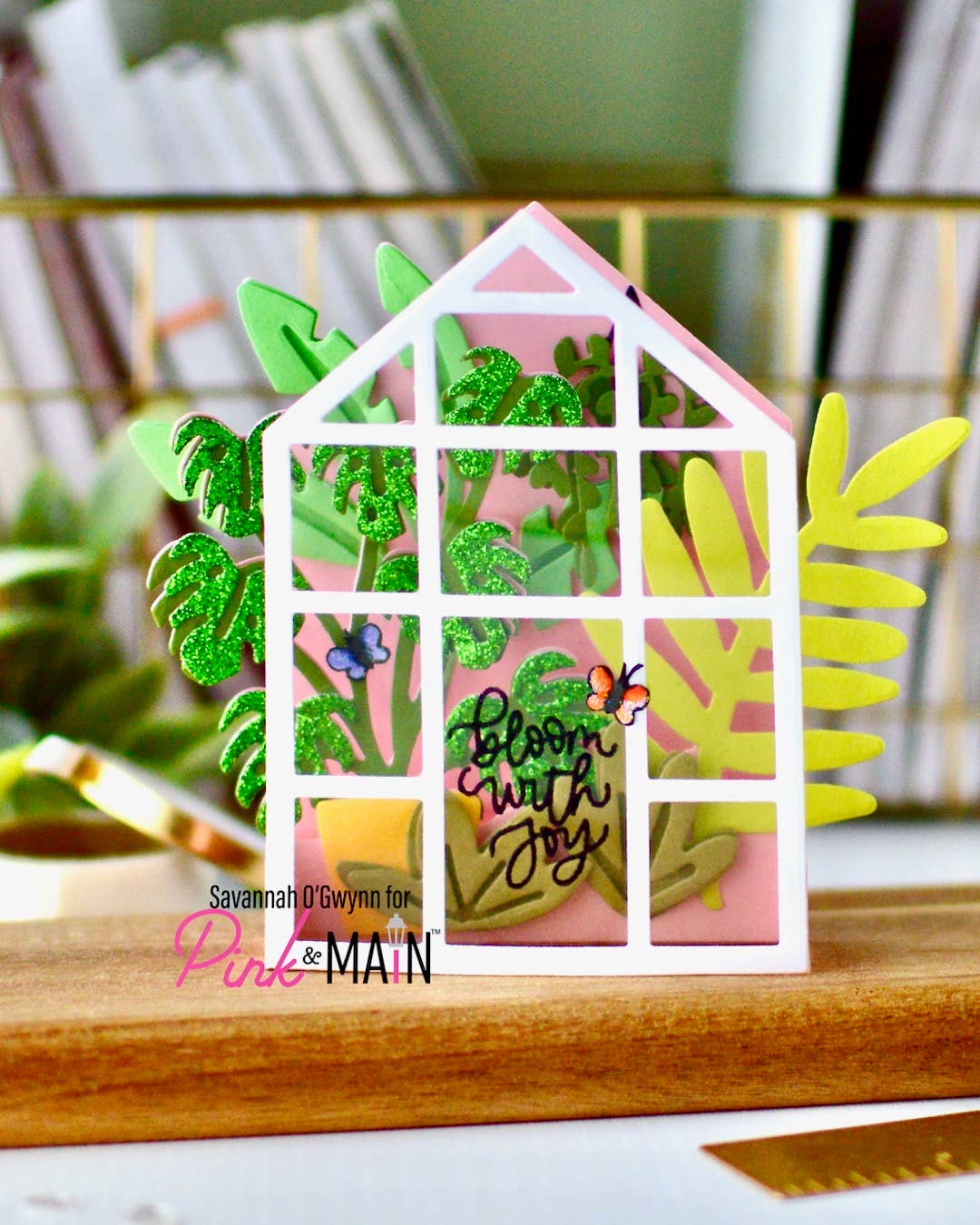 Greenhouse Pop Up Card Dies