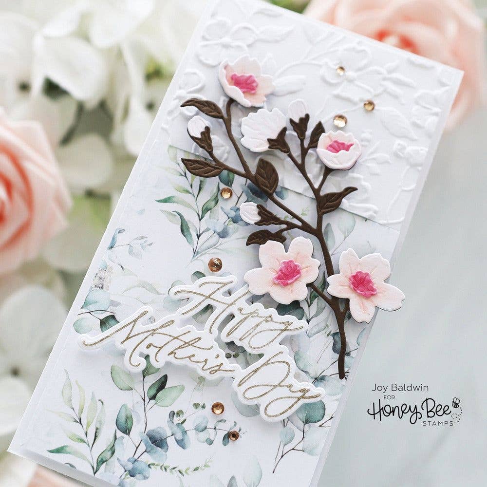 Dogwood Blooms - 3D Embossing Folder