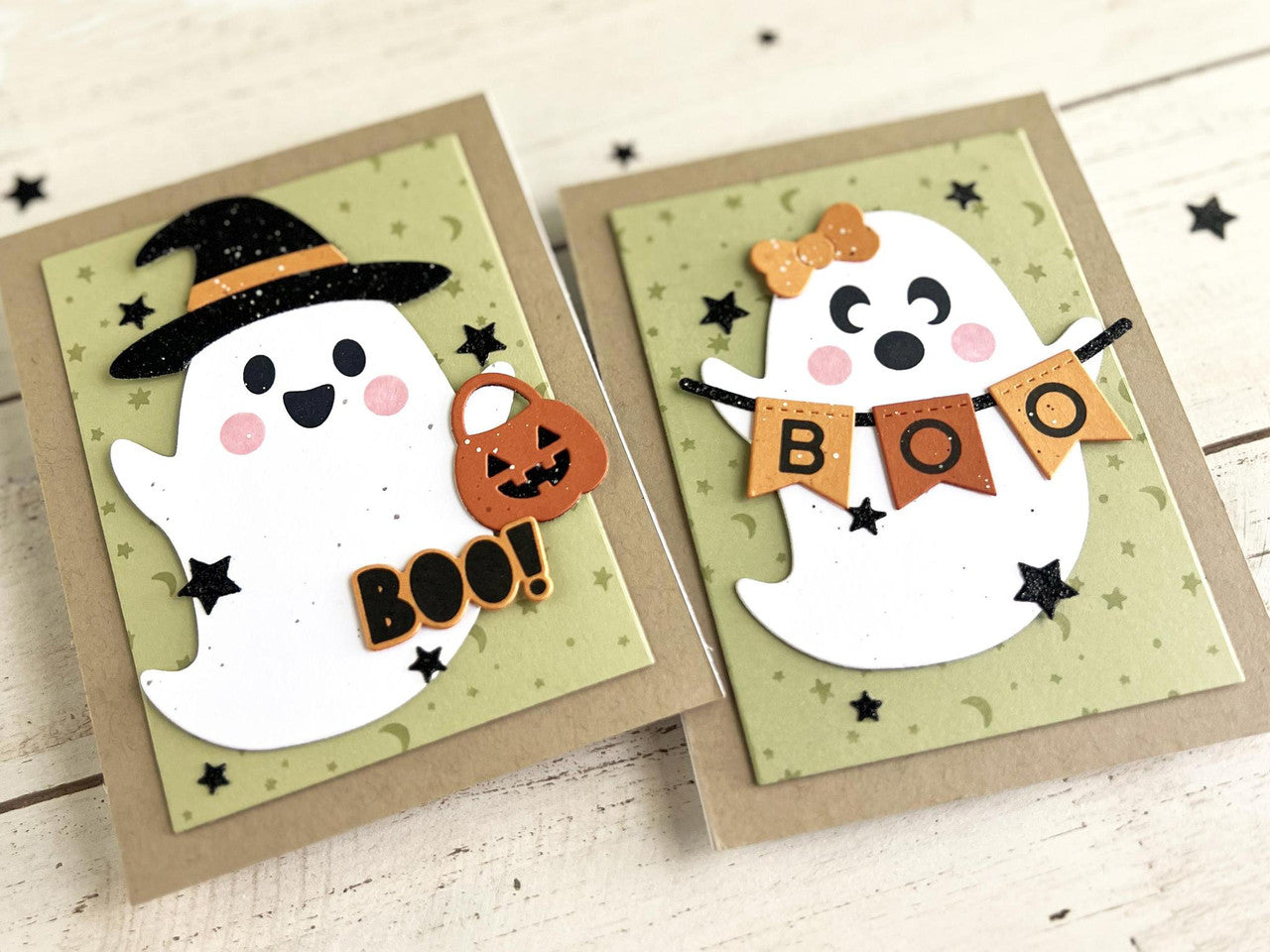 Ghost Hugs Die & Clear Stamp Combo