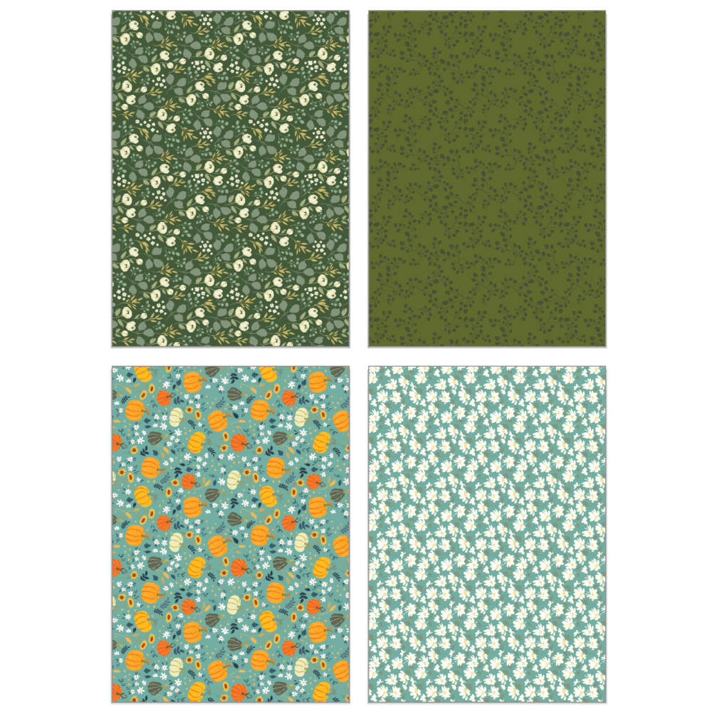 Fall Is In The Air Paper Pad 6x8.5 - 24 Double-Sided Sheets
