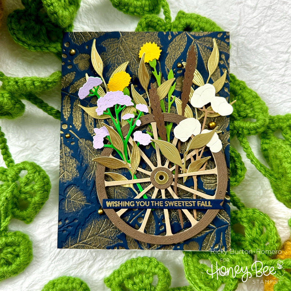 Fall Leaves 3D Embossing Folder