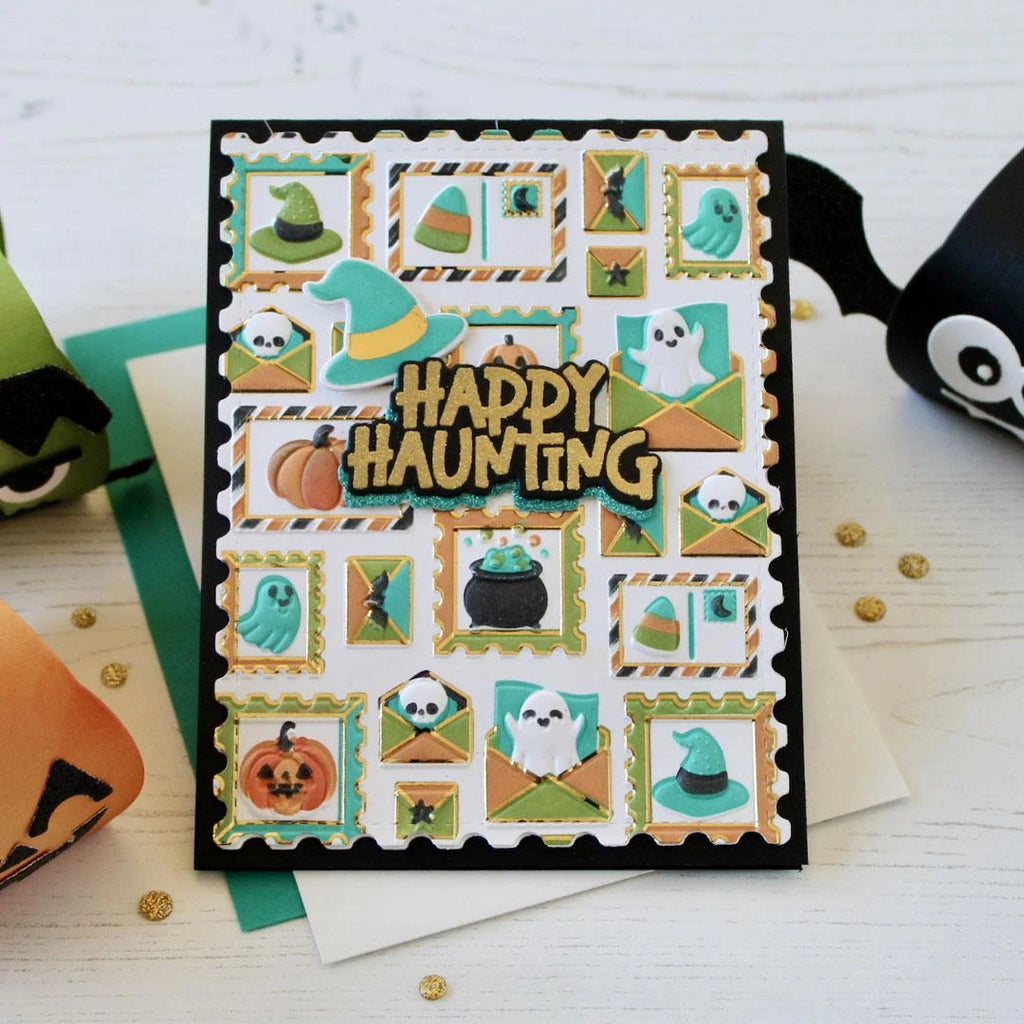 3D Embossing Folder - Postmarked - Spooky Season