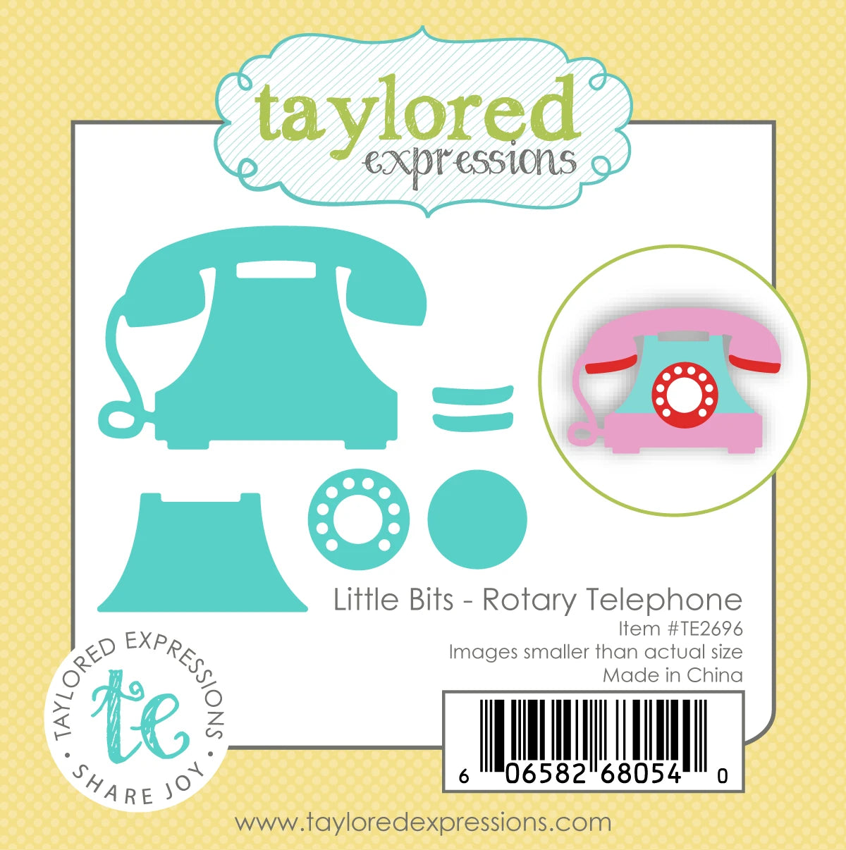 Little Bits Die Set - Rotary Telephone