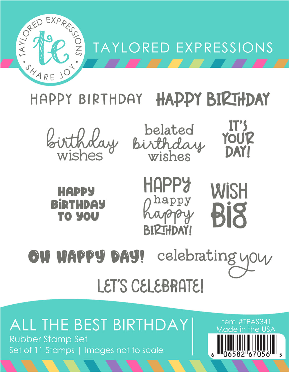 All the Best Birthday Stamp Set