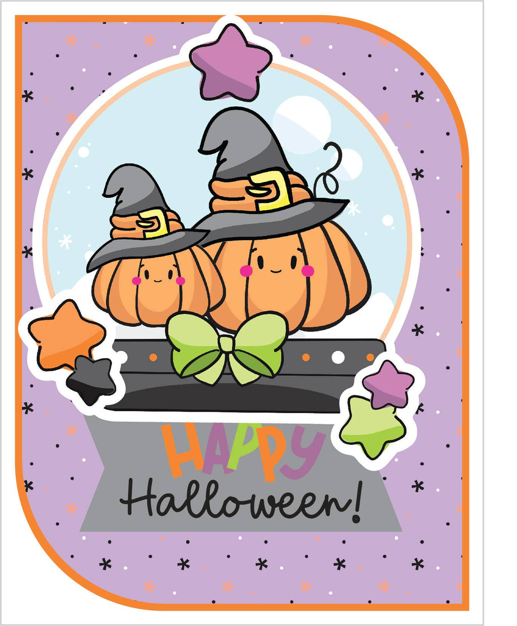 Quick Card Kit | Spooky Hello