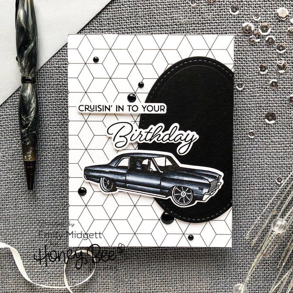 Car Show - 4x8 Photopolymer Stamp Set
