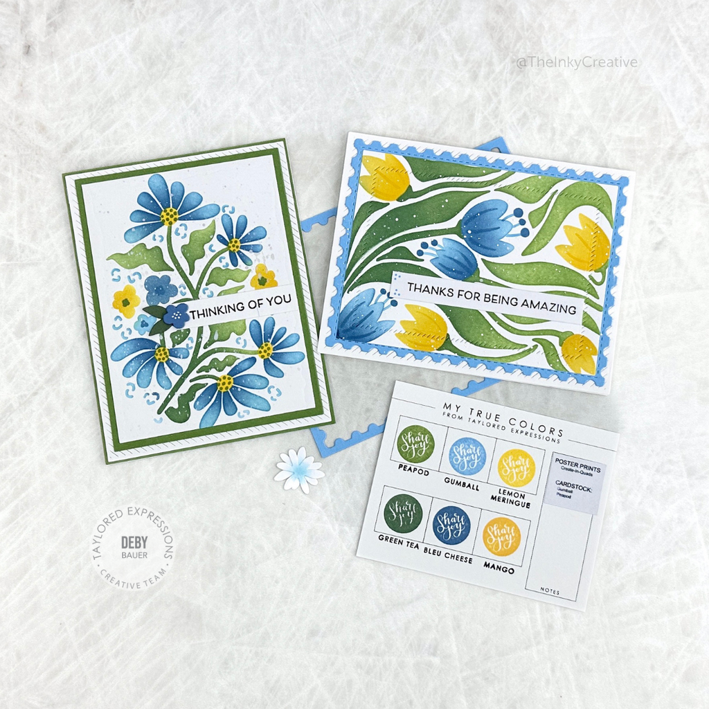 A2 Postage Stamp Stacklets Die Set
