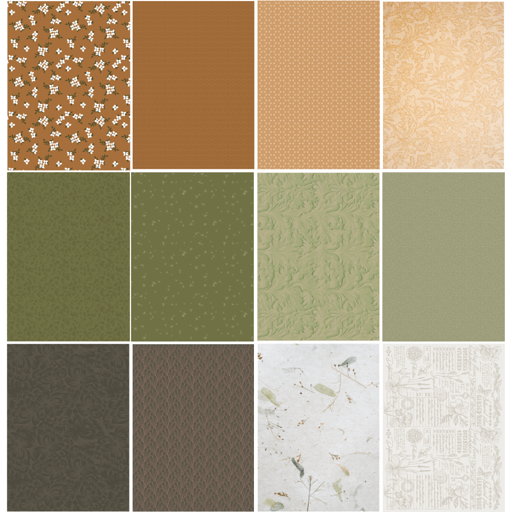 Vintage Love Paper Pad 6x8.5 - 24 Double-Sided Sheets