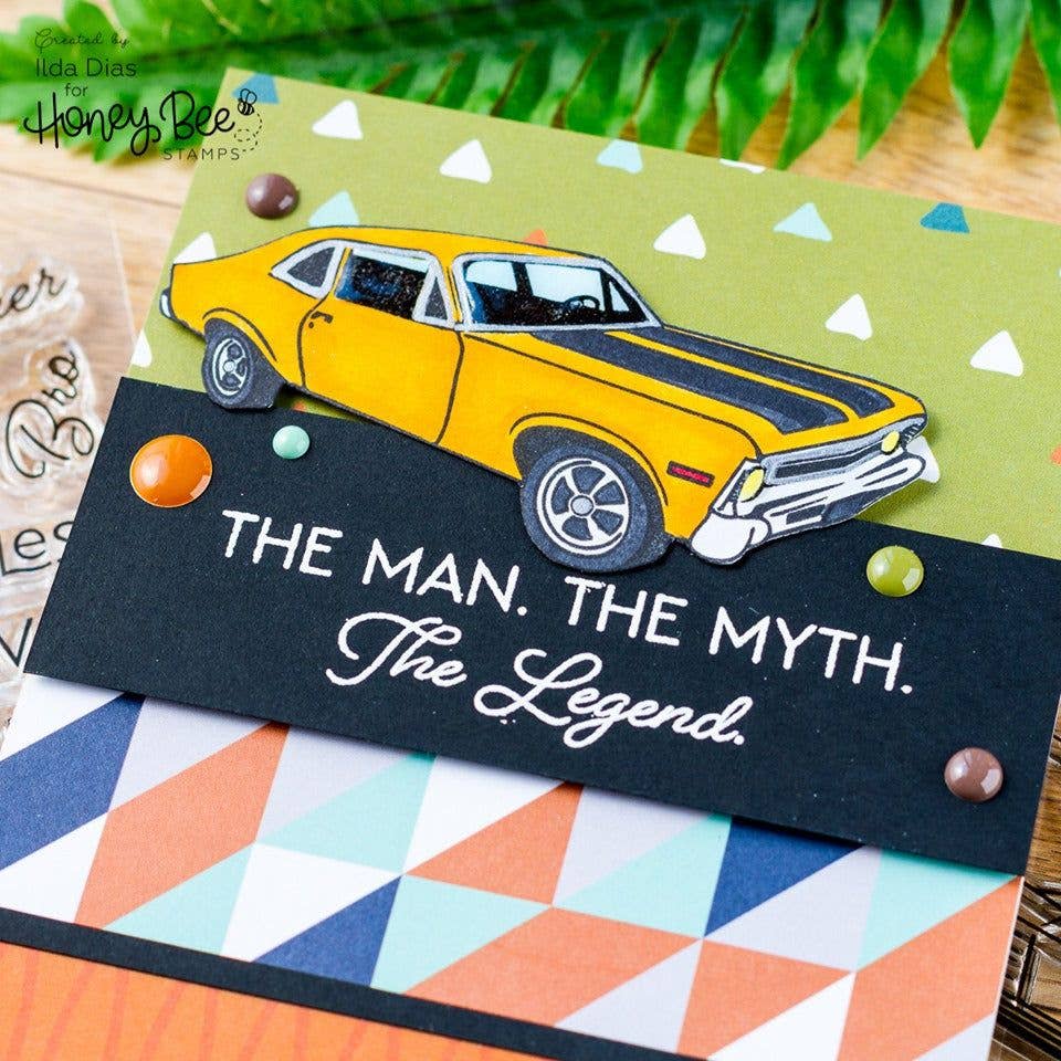 Car Show - 4x8 Photopolymer Stamp Set