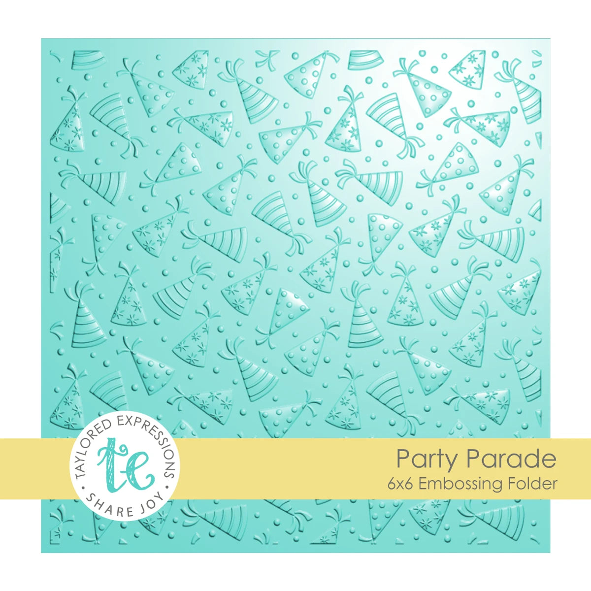 3D Embossing Folder - Party Parade