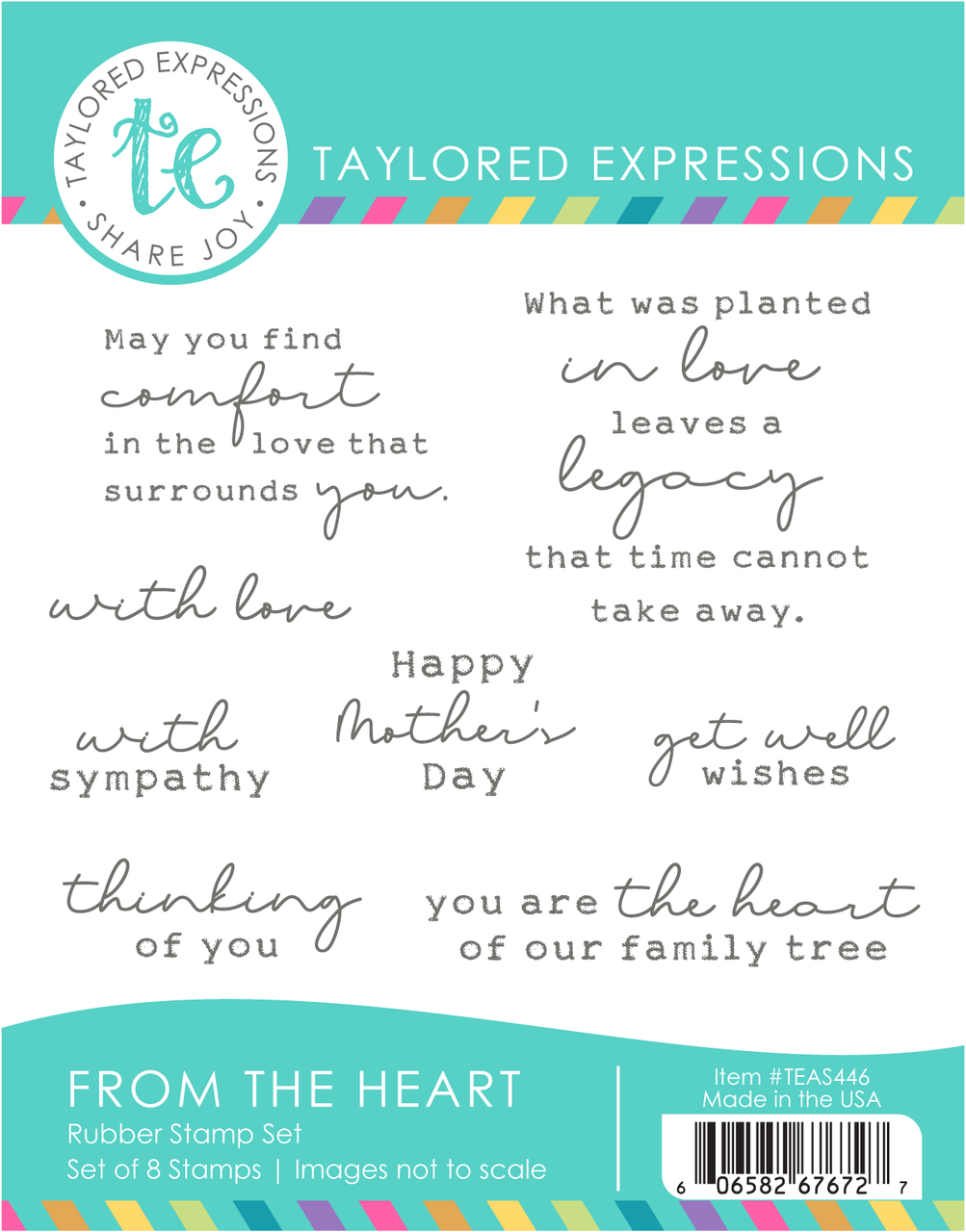 From the Heart Stamp Set