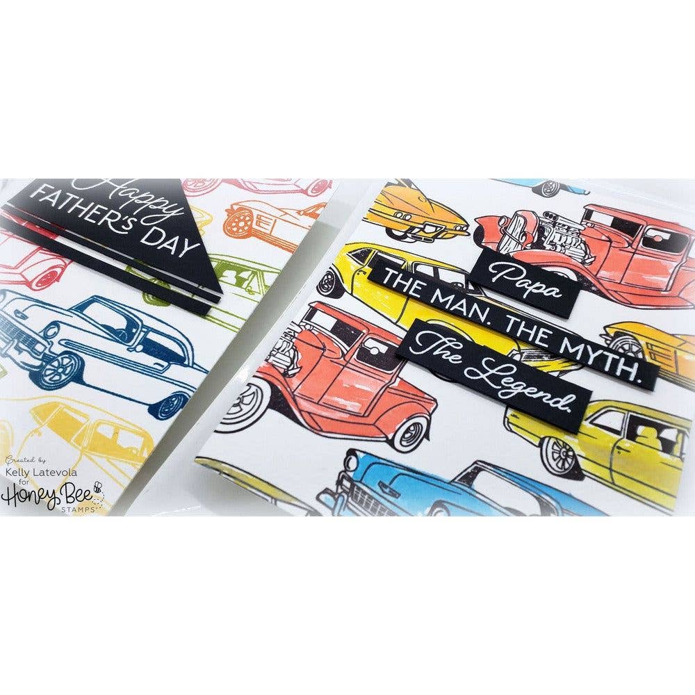 Car Show - 4x8 Photopolymer Stamp Set