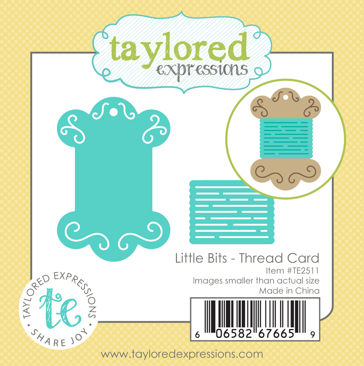 Little Bits Die Set - Thread Card