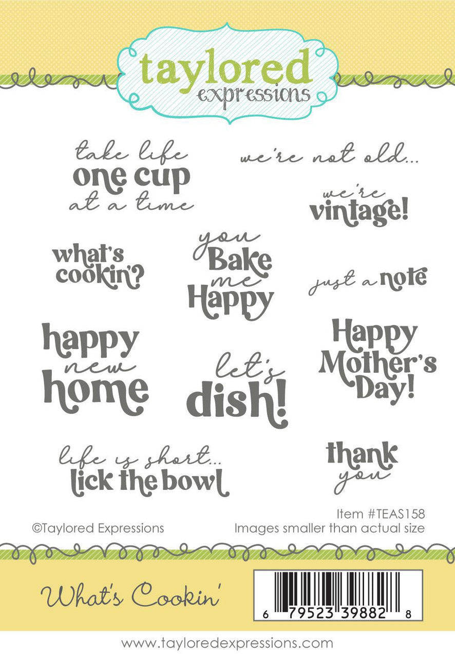 What's Cookin' Stamp Set