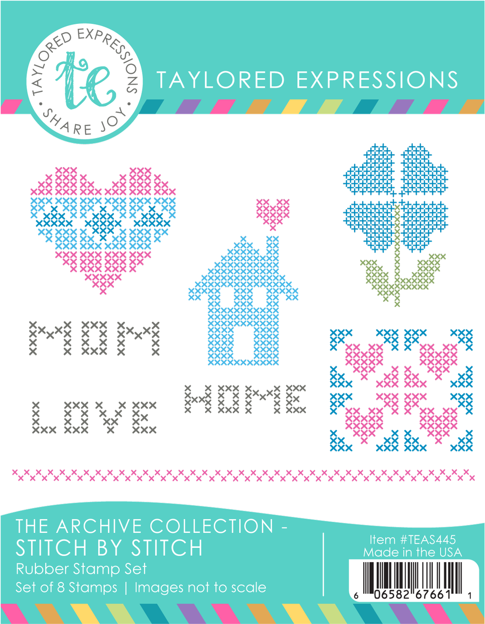 The Archive Collection - Stitch by Stitch Stamp Set