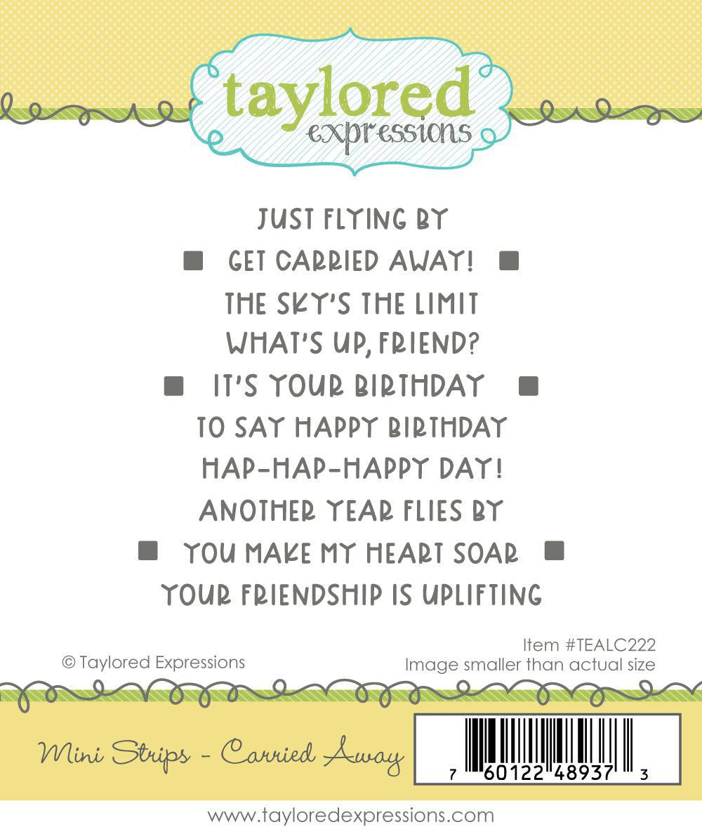 Mini Strips Stamp - Carried Away