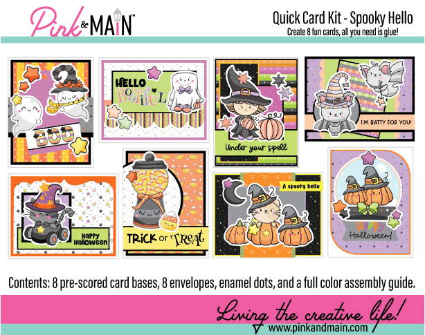 Quick Card Kit | Spooky Hello