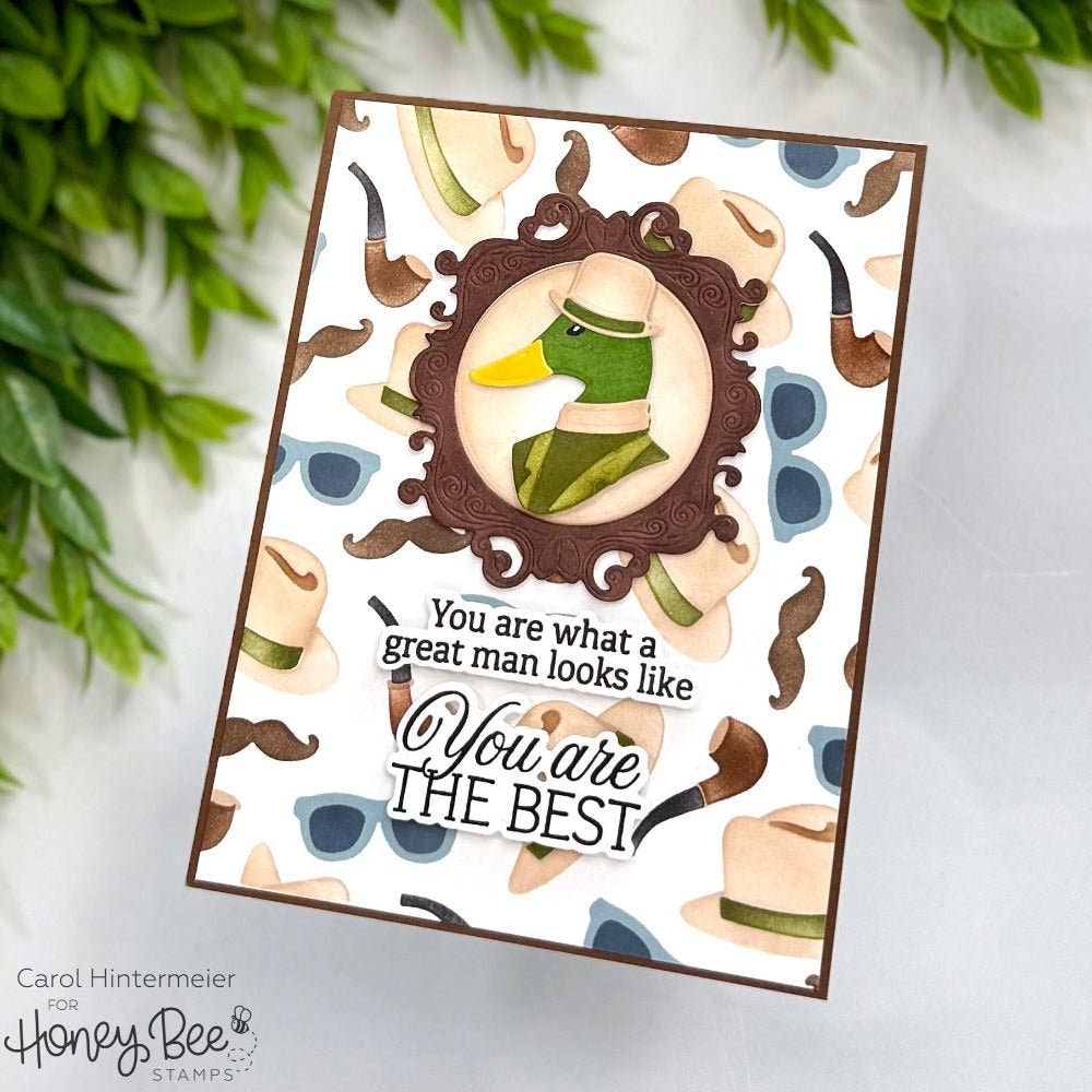 Lovely Layers: Gallery Wall - Gentlemen Add-on - Honey Cuts Stand-Alone Dies