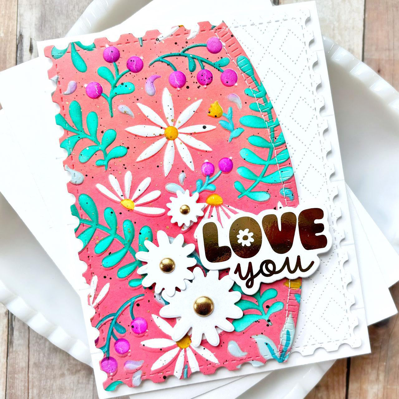 A2 Postage Stamp Stacklets Die Set