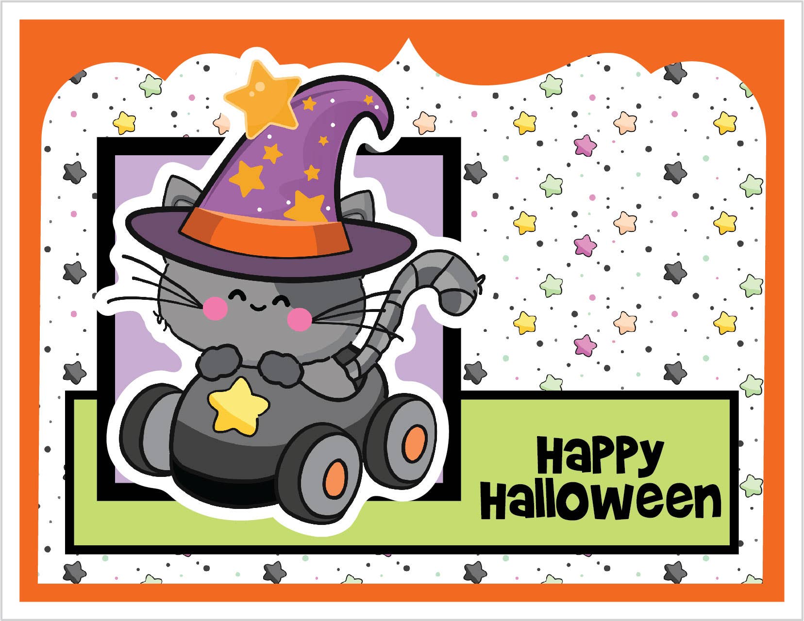 Quick Card Kit | Spooky Hello