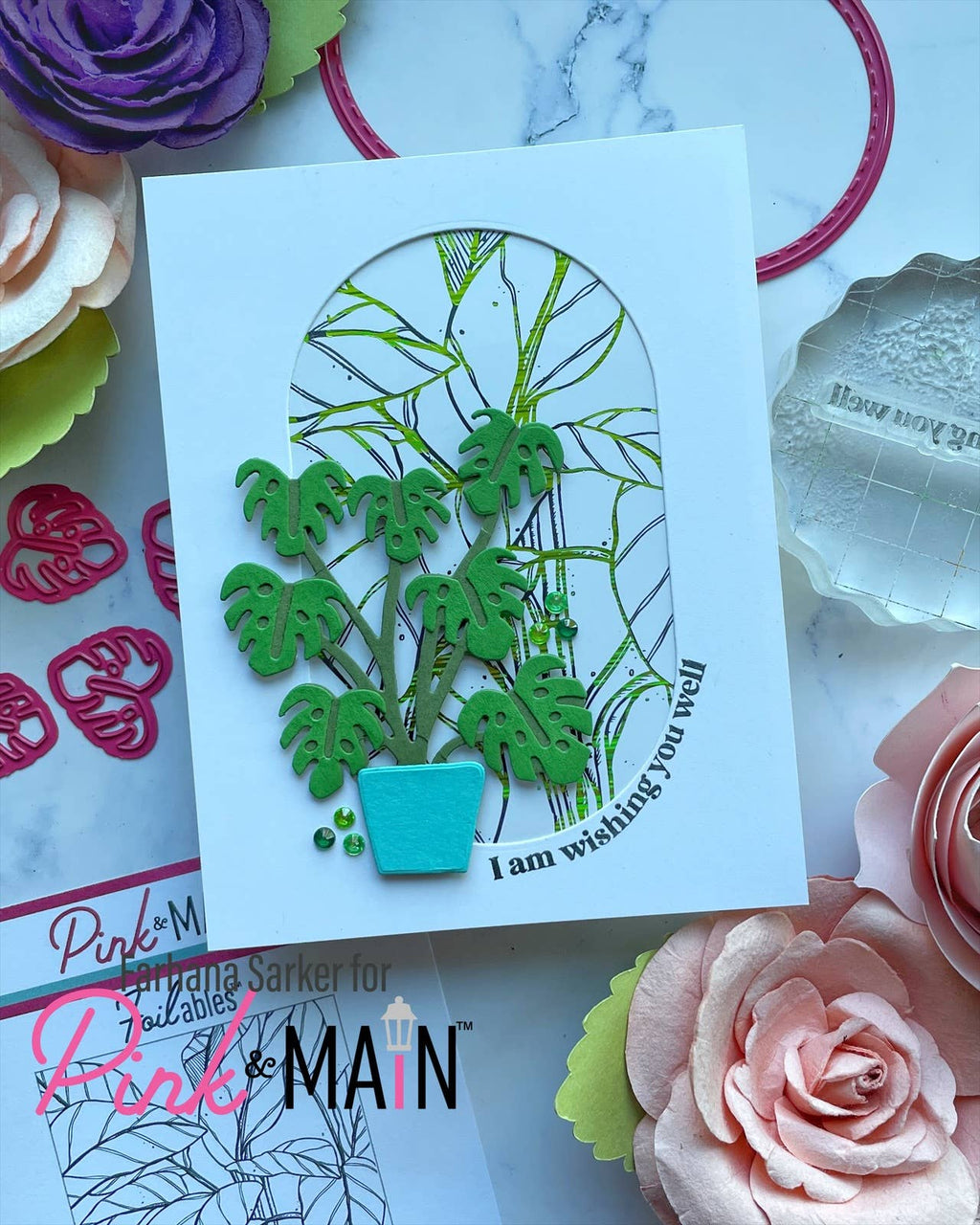 Greenhouse Pop Up Card Dies