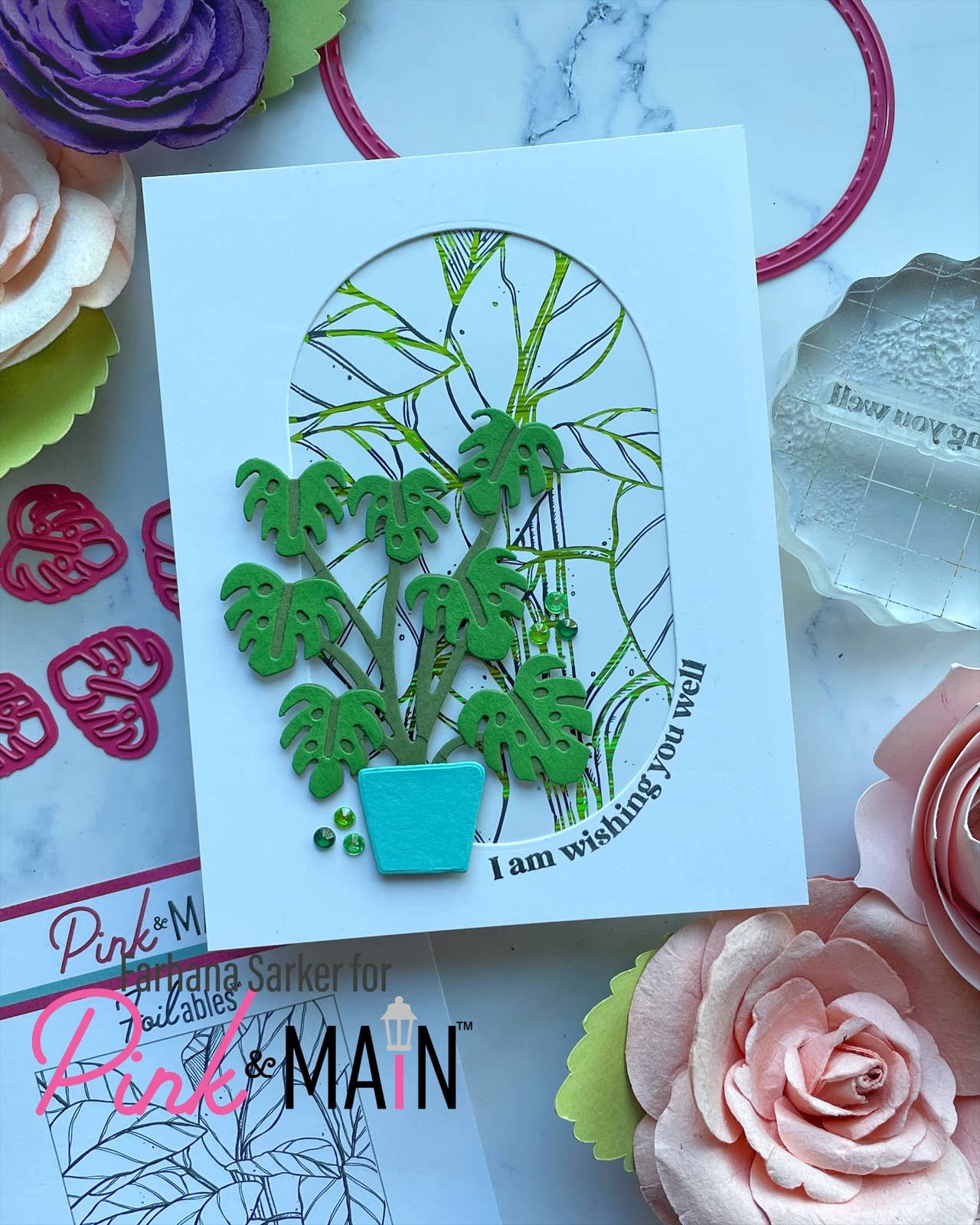 Greenhouse Pop Up Card Dies