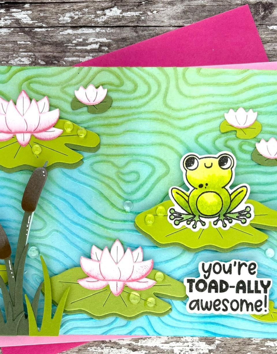 Un-Frog-Gettable Stamp & Die Combo